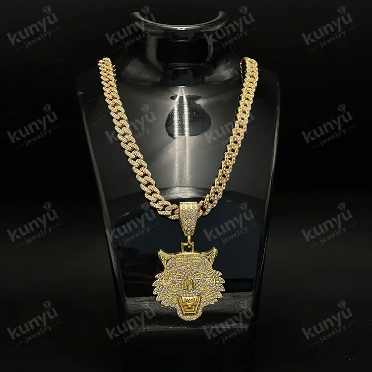 Mặt dây chuyền Hip Hop Totem động vật