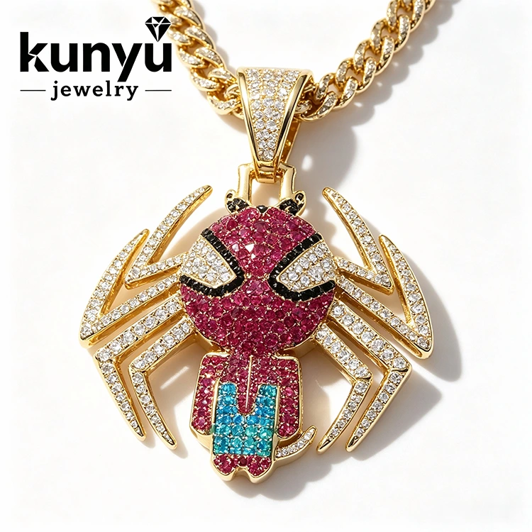 Vòng cổ Hip Hop Mặt dây chuyền Bling