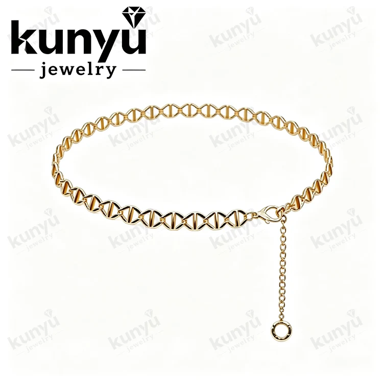 Dây chuyền kim loại vàng Dây chuyền kim loại vàng