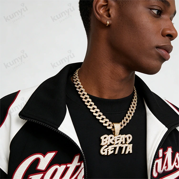 Iced Out Hip Hop Pendant