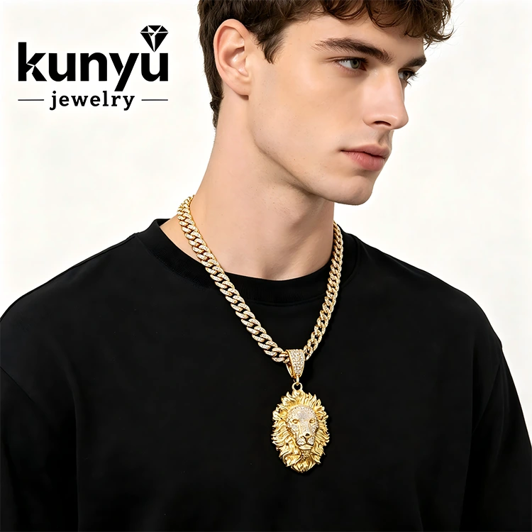 Mặt dây chuyền Hip Hop nam